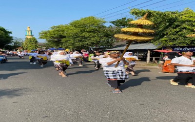 Meriah! SMA Negeri 1 Mejayan Gelar Pawai Budaya Rayakan Dies Natalis ke-60